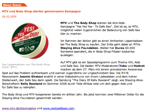 Spotmmmeldung